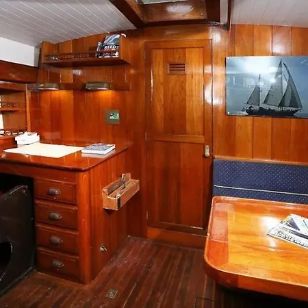 Classic Sailing Ship In Center Of Enkhuizen!