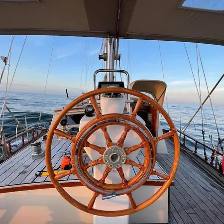 Classic Sailing Ship In Center Of Enkhuizen!