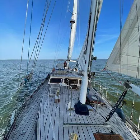 Classic Sailing Ship In Center Of Enkhuizen!