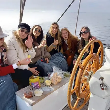 Classic Sailing Ship In Center Of Enkhuizen! Enkhuizen