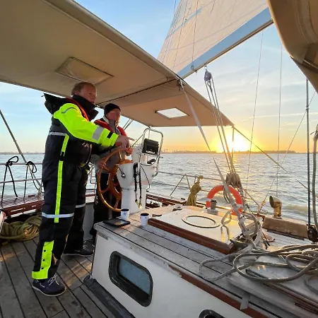 Classic Sailing Ship In Center Of Enkhuizen! Enkhuizen